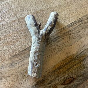 Driftwood cleaned shelf decor small sling shot style shape